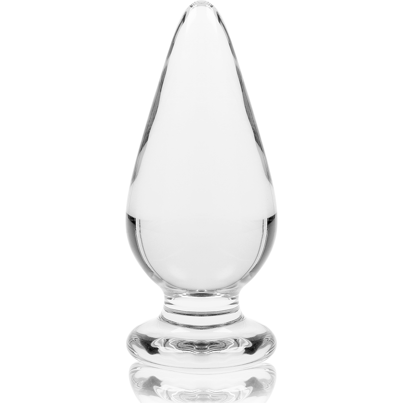 Plug Anal Modelo 4 Vidro Borosilicato Transparente 11 CM -O- 5 CM
