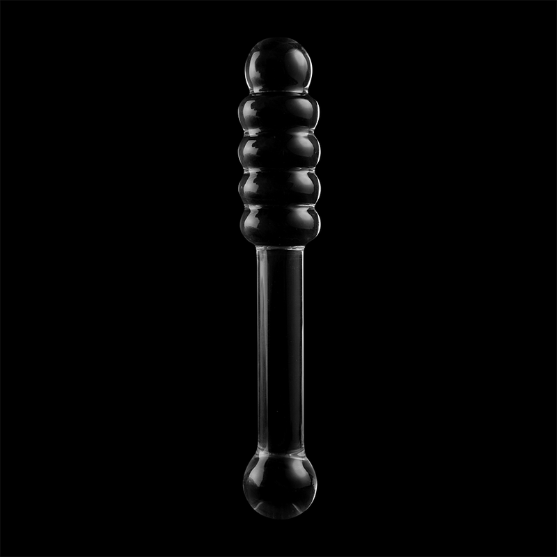 Dildo Modelo 20 Vidro Borosilicato Transparente 20.5 cm Ø 3 cm