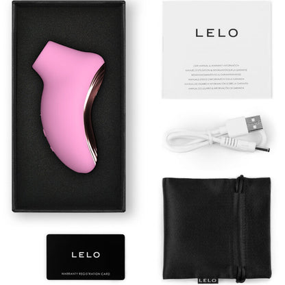 LELO SONA 2 Travel Massajador Clitoriano Sónico Compacto Rosa - Imagem do produto.
