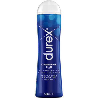 Embalagem do lubrificante DUREX Play H2O Natural 50ml