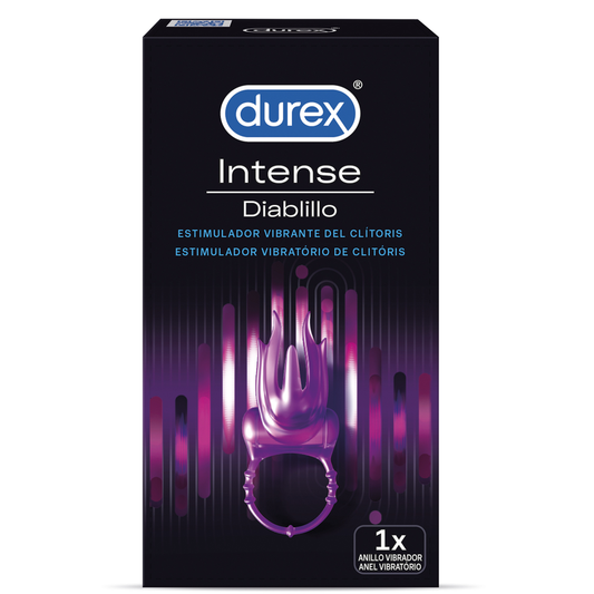 DUREX Anel Peniano Vibrante Intenso Diablillo para estimulação a dois