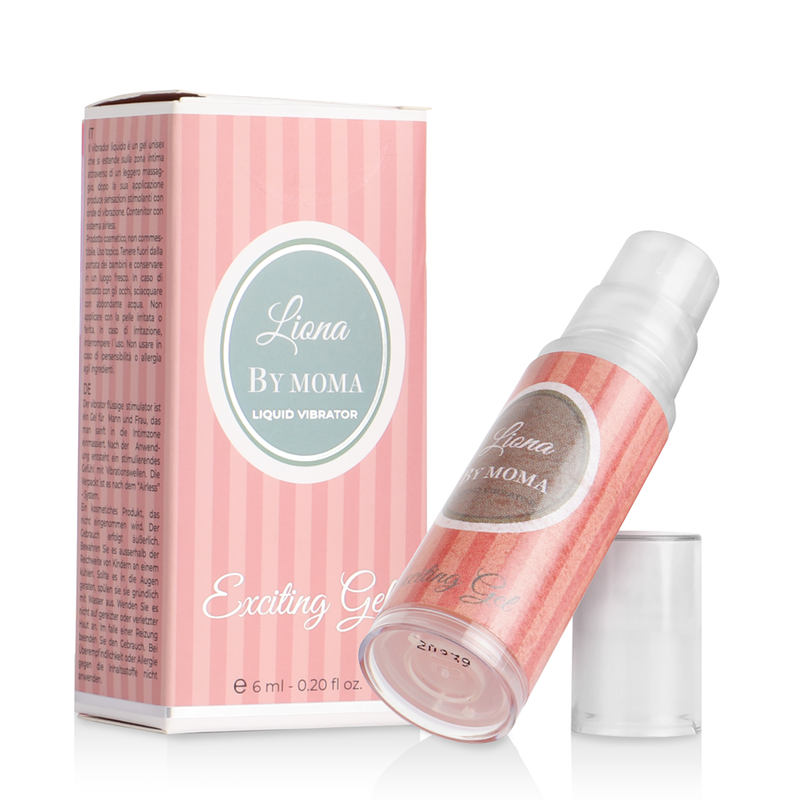 Gel Líquido Estimulante Vibratório LIONA BY MOMA 6 ML para prazer intenso