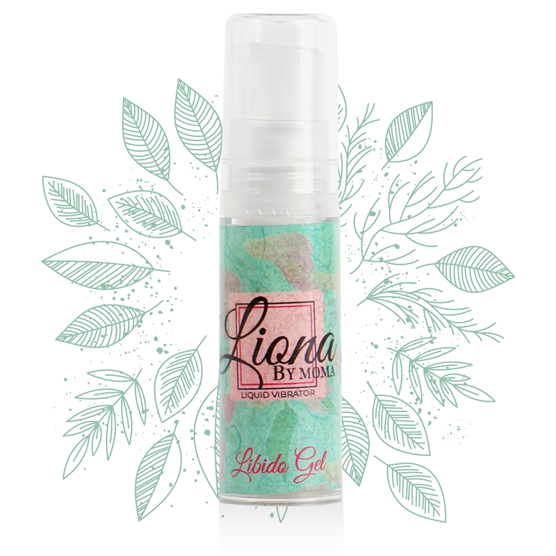 LIONA BY MOMA Gel Vibratório Líquido Libido 6 ML para estimulação íntima e prazer