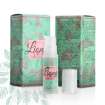 LIONA BY MOMA Gel Vibratório Líquido Libido 6 ML para estimulação íntima e prazer