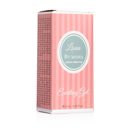 Gel Líquido Estimulante Vibratório LIONA BY MOMA 6 ML para prazer intenso