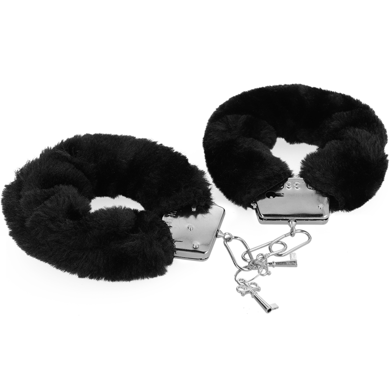 INTENSE FETISH Playset Erótico com algemas, máscara cega e flogger em couro vegano.