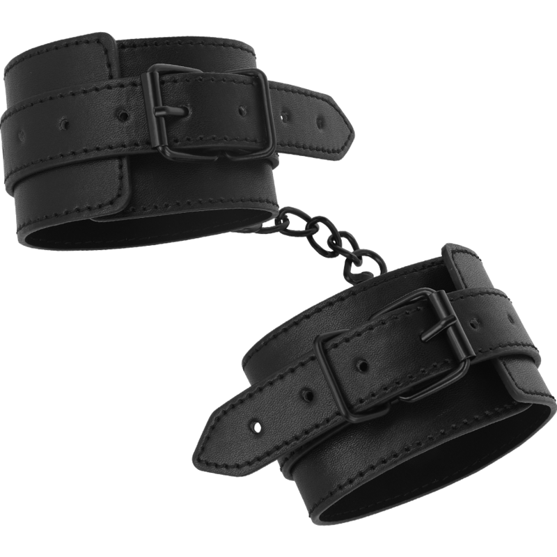 INTENSE FETISH Punhos de Tornozelo de Couro Vegano para BDSM e contenção.