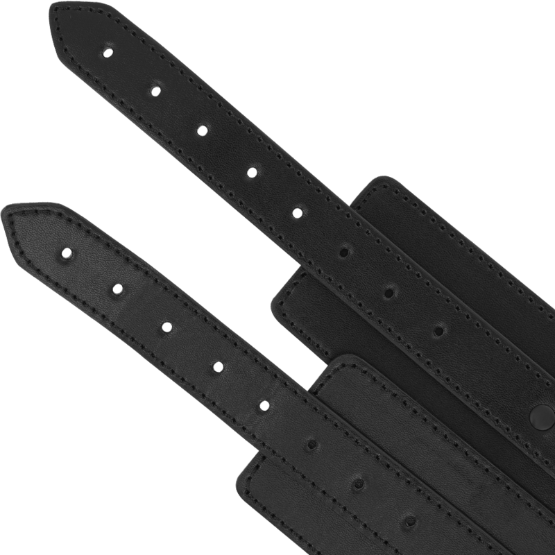 INTENSE FETISH Punhos de Tornozelo de Couro Vegano para BDSM e contenção.