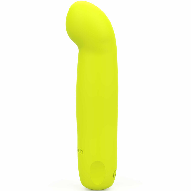 Vibrador de silicone recarregável B SWISH Bcute Curve Classic para estimulação do ponto G e clitóris.
