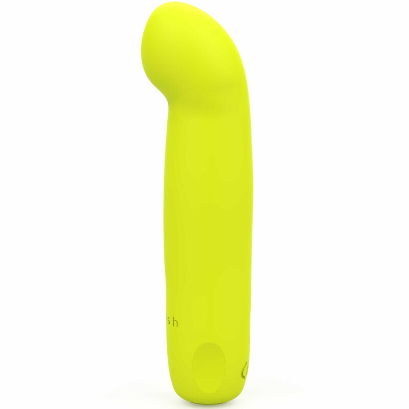 B SWISH Bcute Curve Infinity Classic Vibrador Recarregável Ponto G Amarelo em silicone macio