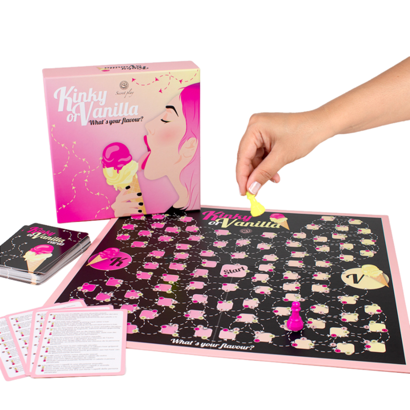 SECRETPLAY Jogo Kinky ou Vanilla, jogo de tabuleiro para casais