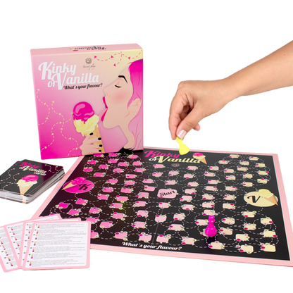 SECRETPLAY Jogo Kinky ou Vanilla, jogo de tabuleiro para casais