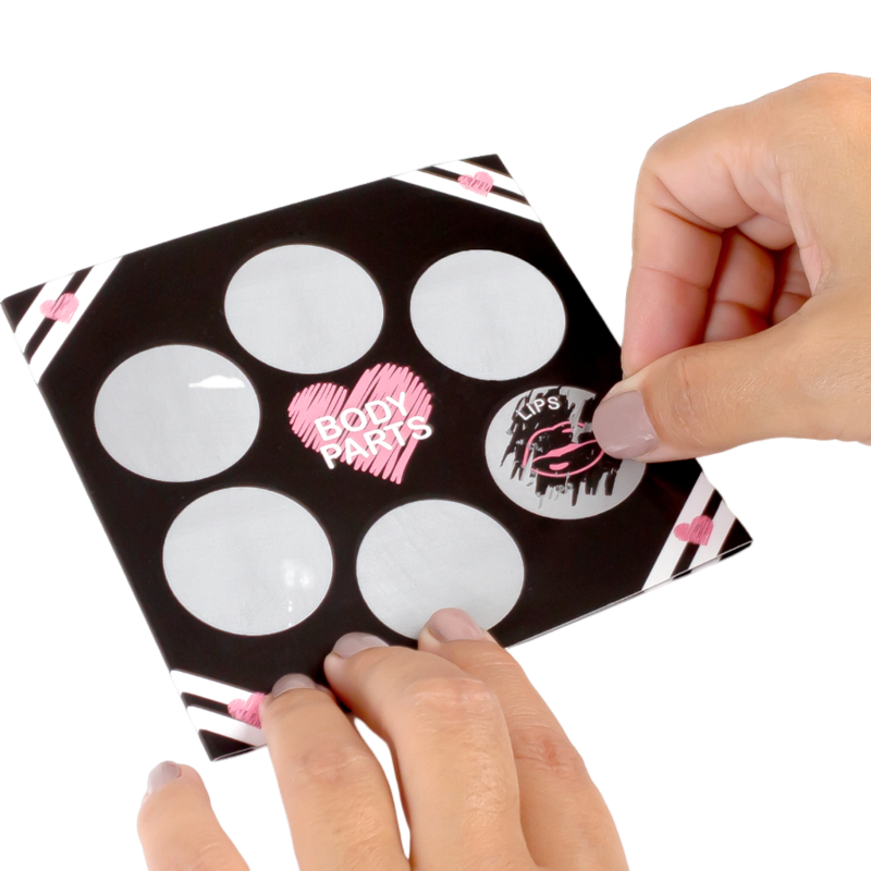 SECRETPLAY Jogo de Raspadinha Preliminares Fanáticas Scratch Lovers para casais