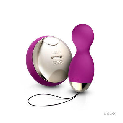 LELO HULA Beads Deep Rose - Bolas vibratórias giratórias com controlo remoto SenseMotion™.