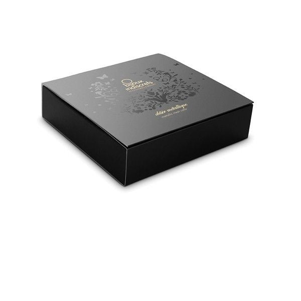 Colar metálico BIJOUX Désir Métallique ajustável, ideal para bondage e acessório sensual.