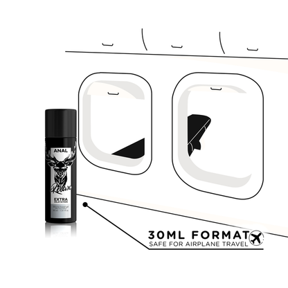 Embalagem do BLACK HOLE Gel Dilatador Anal Relaxante Base Silicone 300ml