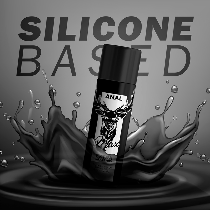 Embalagem do BLACK HOLE Gel Dilatador Anal Relaxante Base Silicone 300ml