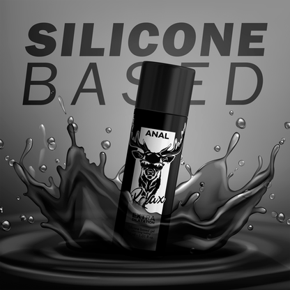 Embalagem do BLACK HOLE Gel Dilatador Anal Relaxante Base Silicone 300ml