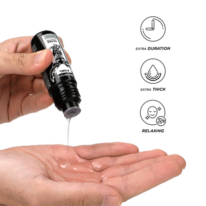 Embalagem do BLACK HOLE Gel Dilatador Anal Relaxante Base Silicone 300ml