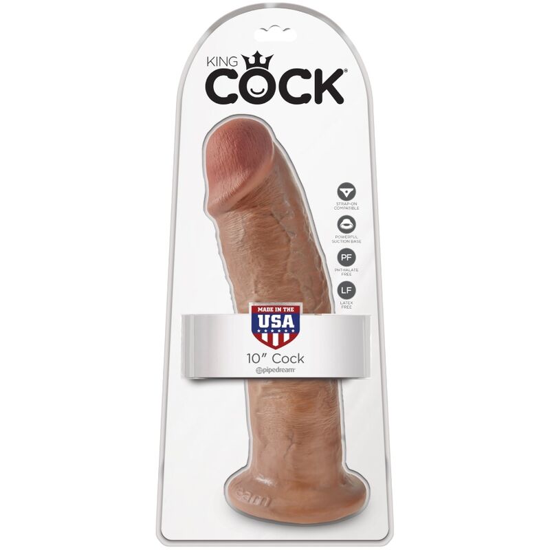 Dildo Realístico 24 CM Caramelo