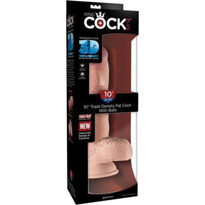 Pênis Realístico King Cock com Bolas 19.4 cm