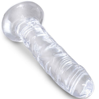 Dildo Realístico Pênis Clear 15.5 cm Transparente