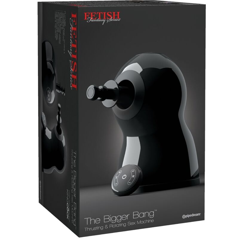 Máquina de Sexo FETISH FANTASY SERIES Bigger Bang com rotação e impulso.
