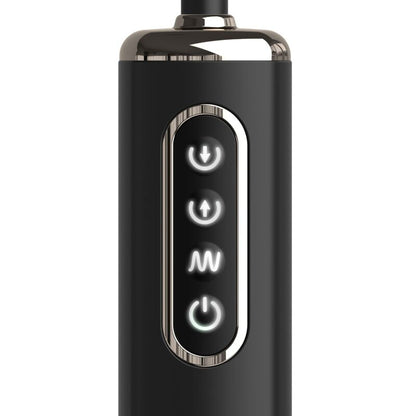 Close-up of the Anal Fantasy Elite Collection Plug Vibratório Inflável Auto-Throb showing its texture and features.