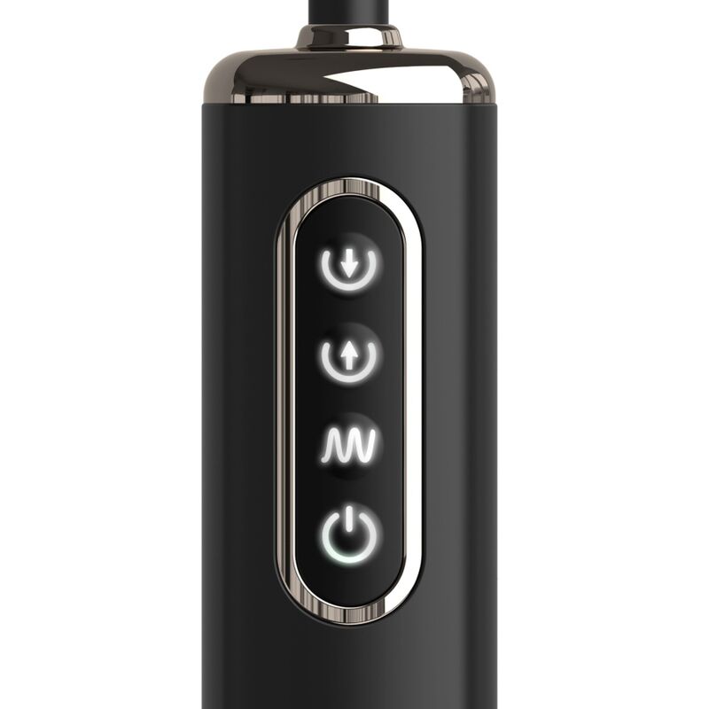 Close-up of the Anal Fantasy Elite Collection Plug Vibratório Inflável Auto-Throb showing its texture and features.