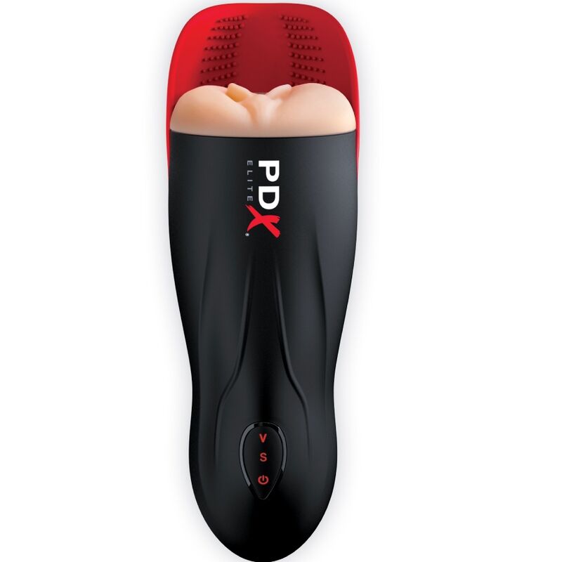 Masturbador Masculino Vagina Dupla Vibração Pénis e Testículos Fuck-O-Matic