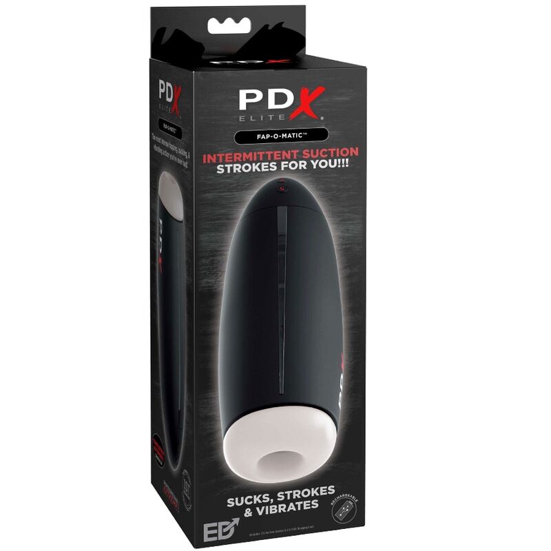 Masturbador Masculino Fap-O-Matic Sucker e Vibrador
