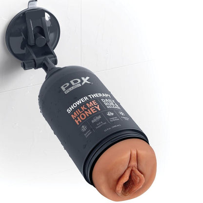 Masturbador Masculino Stroker Discreto com Design de Garrafa Milk Me Honey Candy Shampoo