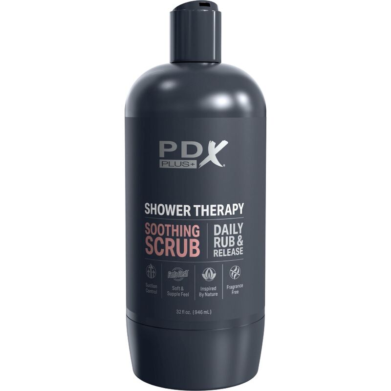 Masturbador Masculino Shower Therapy - Design Discreto de Garrafa de Shampoo