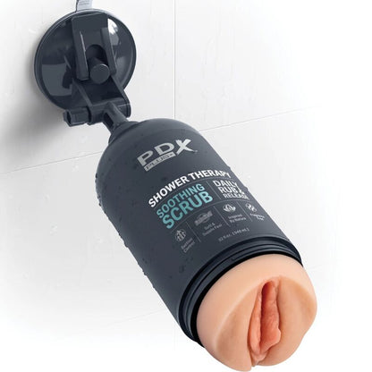 Masturbador Masculino Shower Therapy - Design Discreto de Garrafa de Champô Esfoliante Calmante