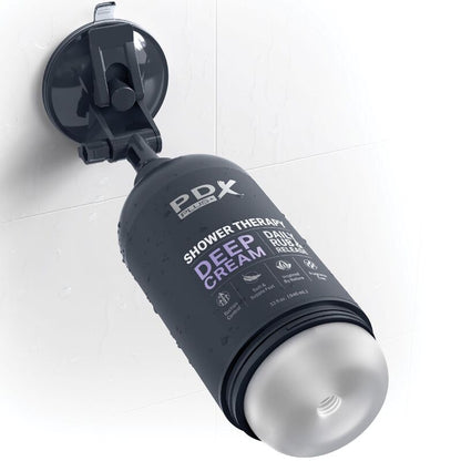 Masturbador Masculino Stroker Discreet Deep Cream Design Garrafa de Shampoo