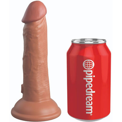 Dildo Realista de Silicone Elite 15.2 cm Caramelo