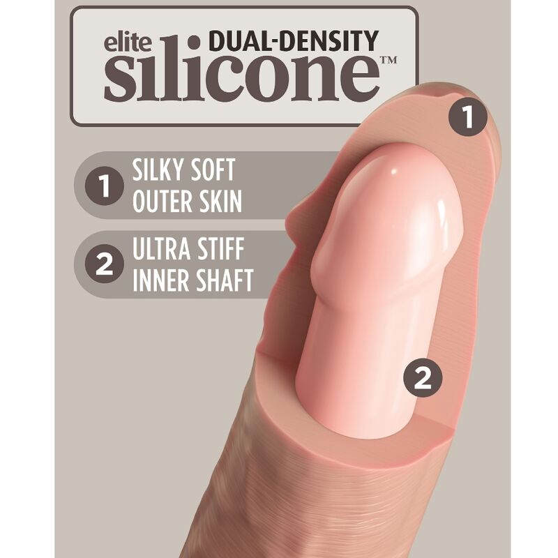 Dildo Elite Silicone Realista 20.3 CM