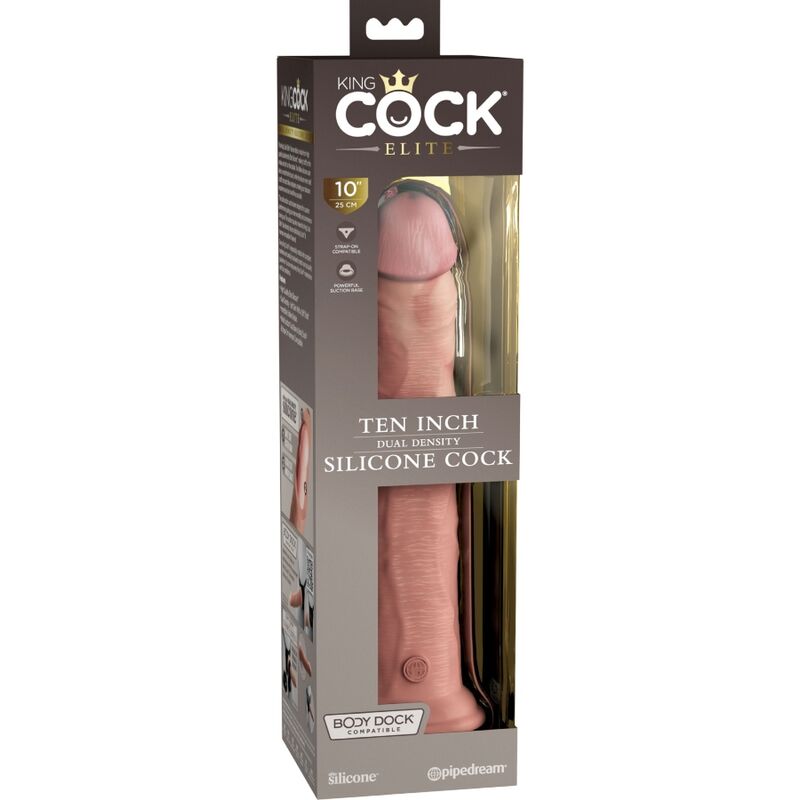 Dildo Elite Silicone Realista 25.4 cm