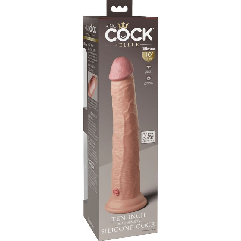 Dildo Elite Silicone Realista 25.4 cm