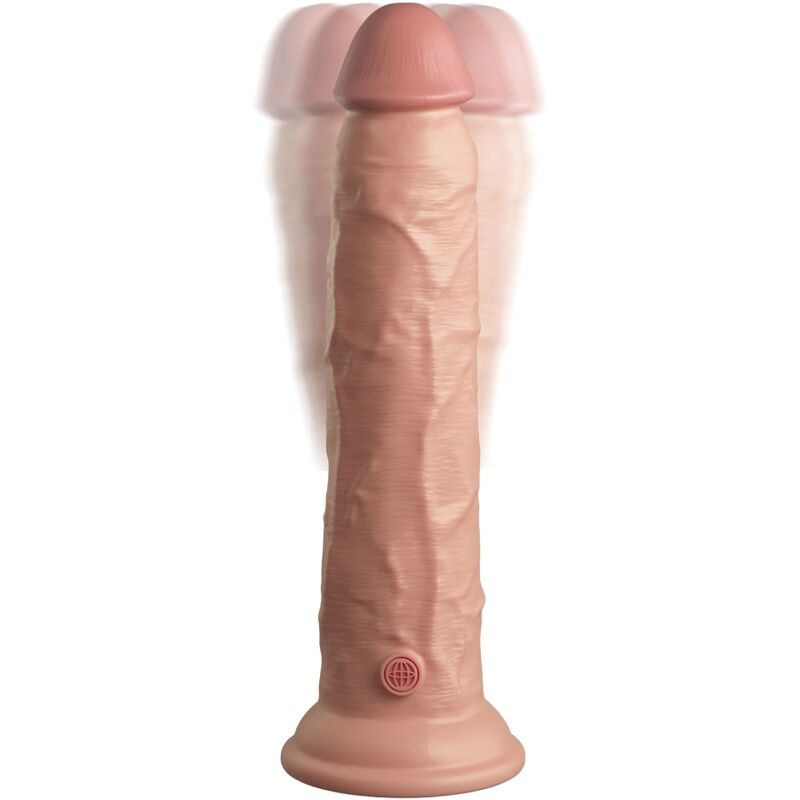Vibrador Dildo Realístico de Silicone Elite com Controle Remoto - 23 cm