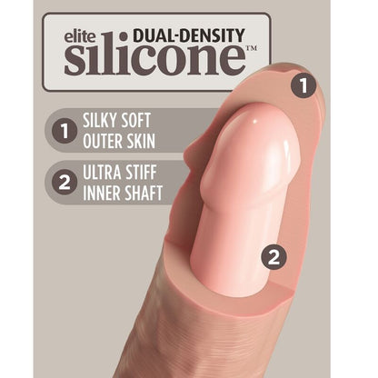 Vibrador Dildo Realístico de Silicone Elite com Controle Remoto - 23 cm