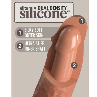 Arnês Ajustável Confortável com Dildo 17.8 cm