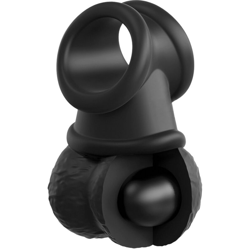 Arnês com Dildo Elite Kit Ajustável Deluxe Anel com Testículos e Dildo 20.3 cm
