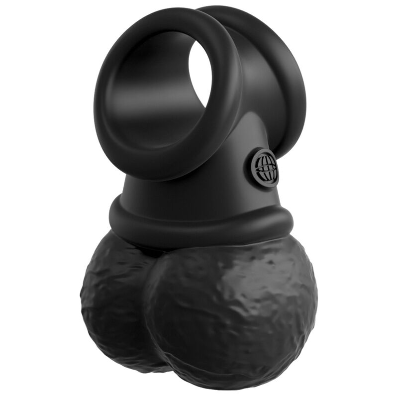 Arnês com Dildo Elite Kit Ajustável Deluxe Anel com Testículos e Dildo 20.3 cm