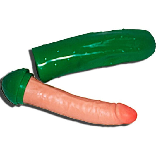 Brincadeira de Pepino Surpresa com Pénis