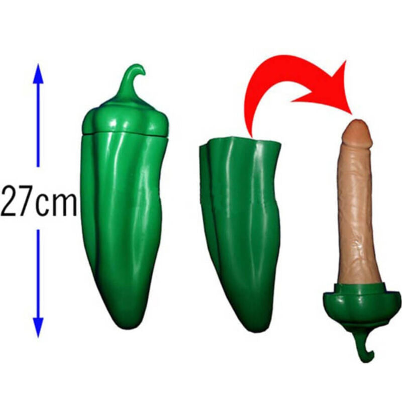 Brincadeira Pimenta Verde com Pénis Surpresa