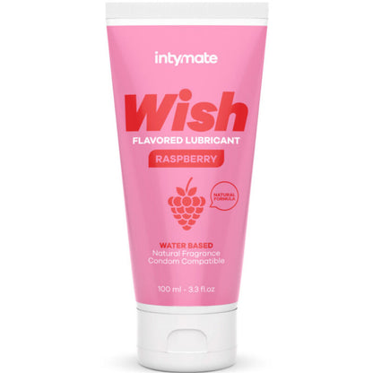 Lubrificante Sabor Framboesa Wish 100 ml