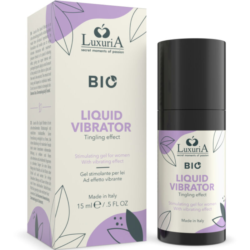 Gel Bio Estimulante Luxuria - Efeito Vibrante 15 ml