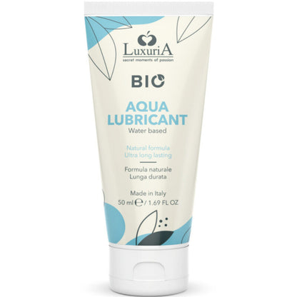 Lubrificante Luxuria BIO Aqua Base de Água 50 ml