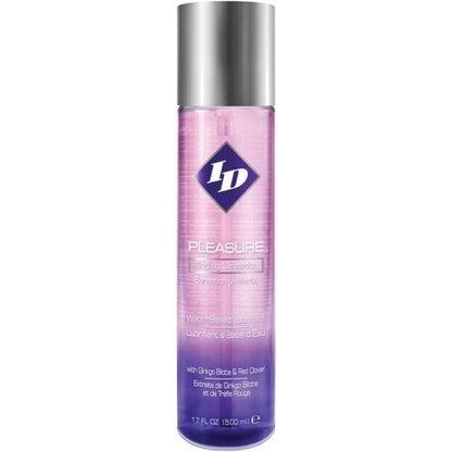 Frasco de ID Lubrificante Pleasure Tinging Sensation 500ml para prazer e conforto íntimo